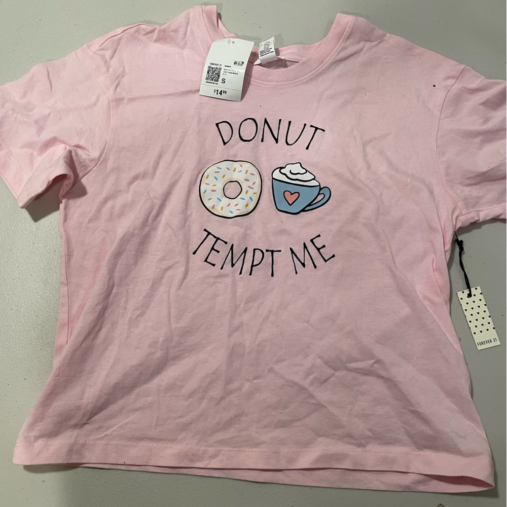 cute donut pj top
